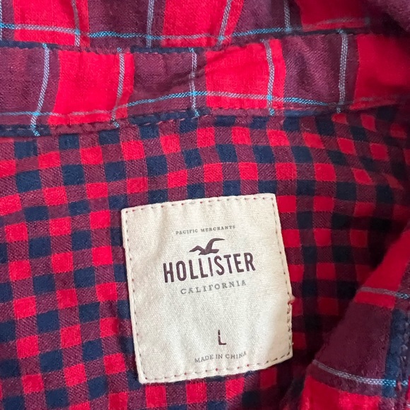 Hollister Plaid Shirt - Picture 3 of 5